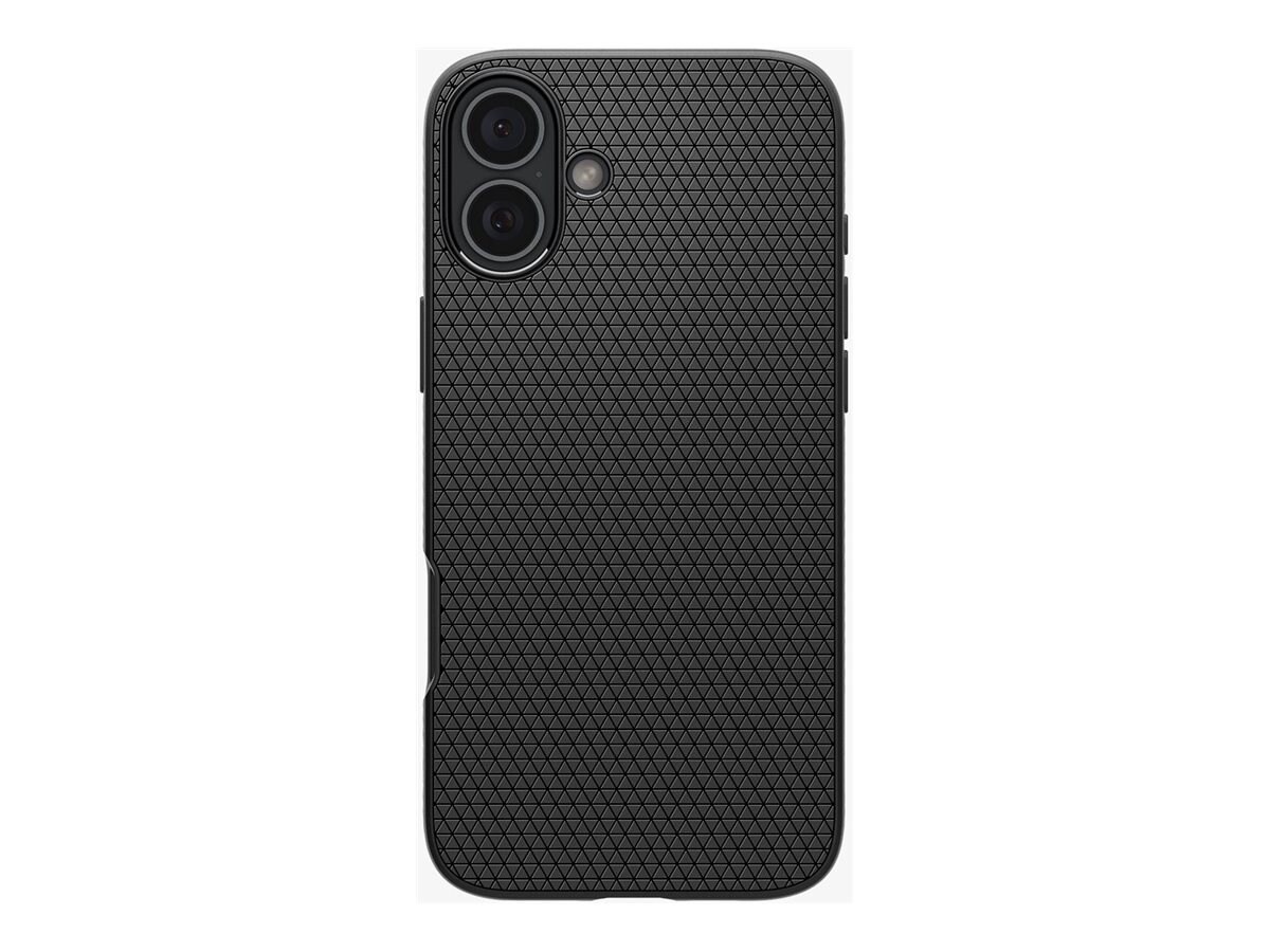 Spigen iPhone 16 Phone Case Matte Black
