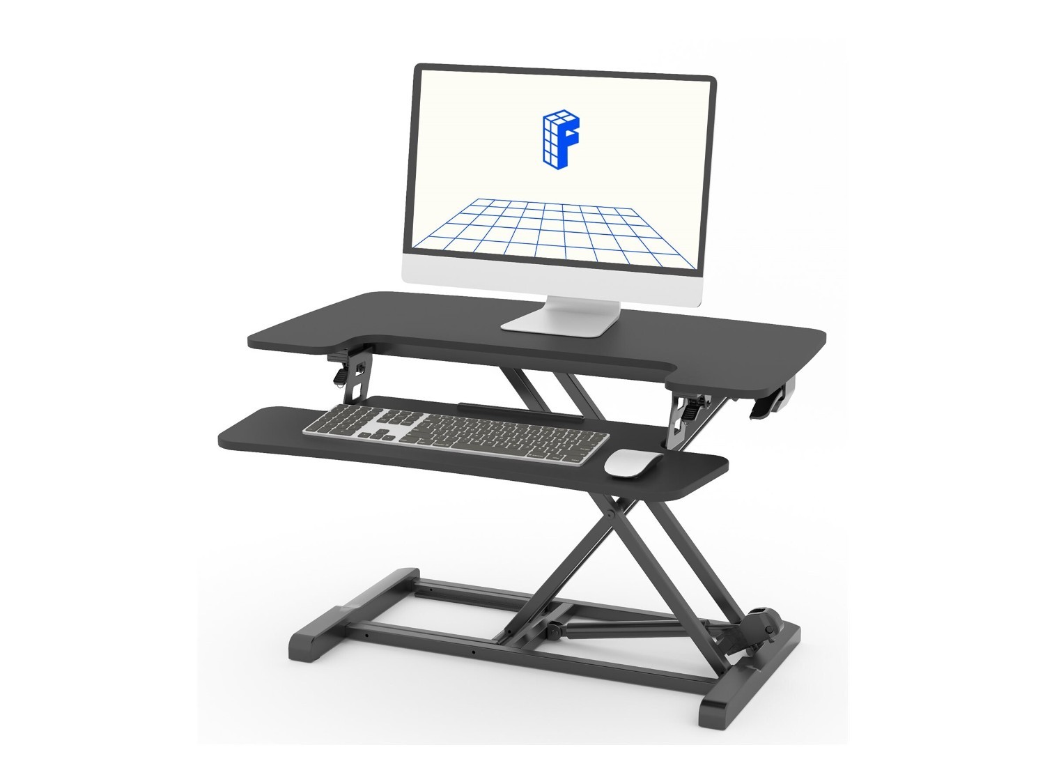 Loctek 32 Wide Sit-Stand Desk Riser