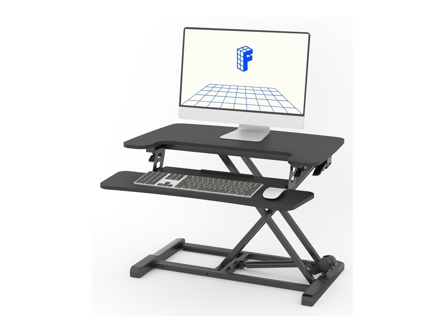 Loctek 28 Wide Sit-Stand Desk Riser