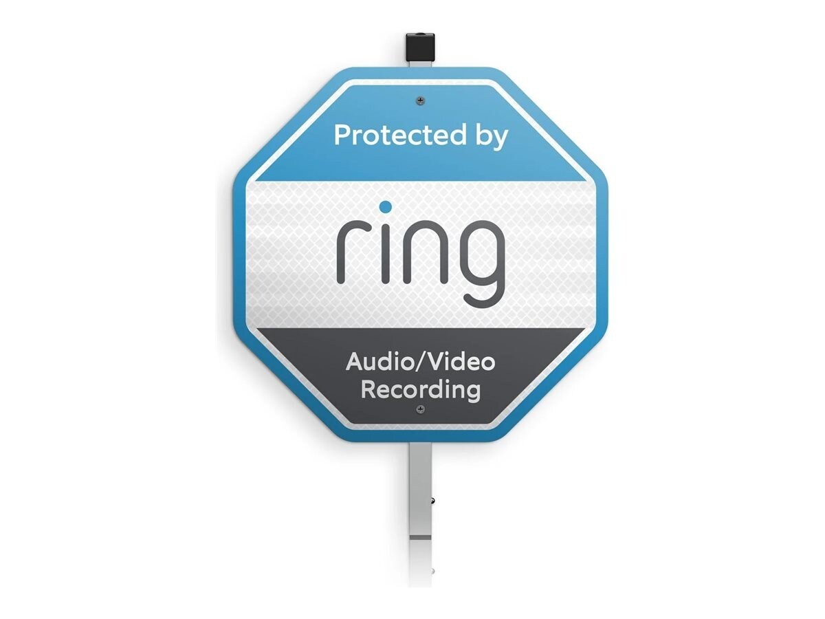Ring Ring Security Yard Sign