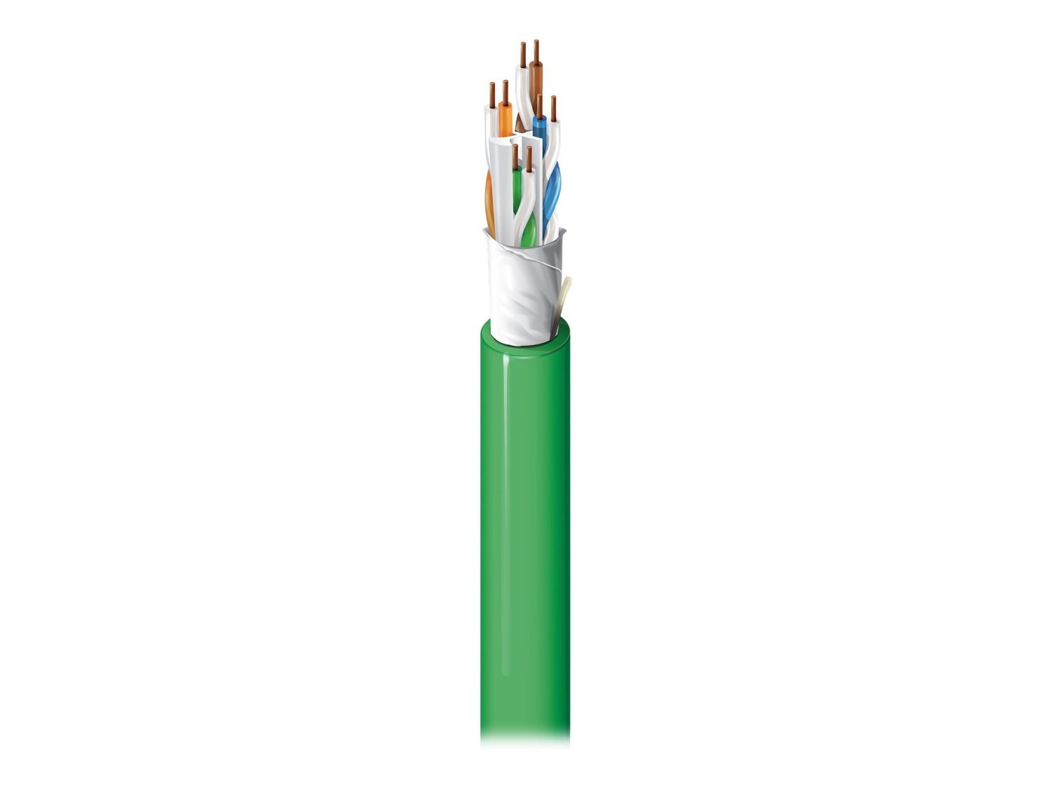 Belden Copper Cable, 10GXS Category 6A Small Diameter, Nonbonded-Pair, 4-Pair, 23 Awg, CMP, Blue, 1000 FT