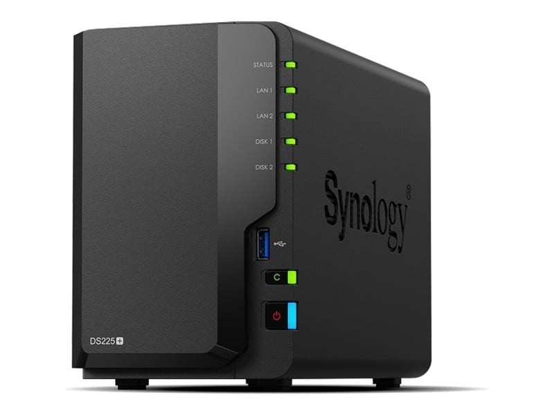 Synology DiskStation DS225+ SAN/NAS Storage System