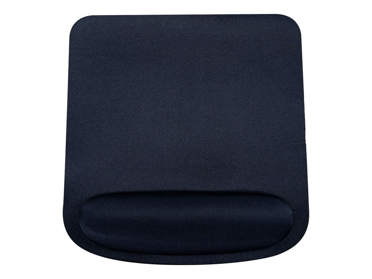 Centon Electronics Otm Essentials Foam Non-Skid Mouse Pad With Wrist Rest, 8.25" X 9", Navy