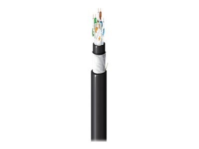 Belden Cat6a 23Awg 8 (4 Pair) Conductor Multi-Pair Cable, Black, 1000FT