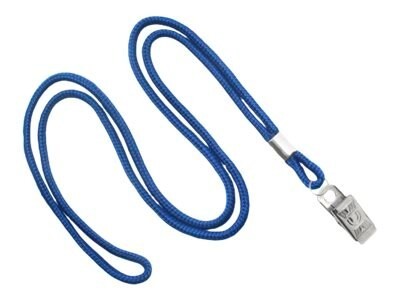 Brady Royal Blue, Round Woven Lanyar