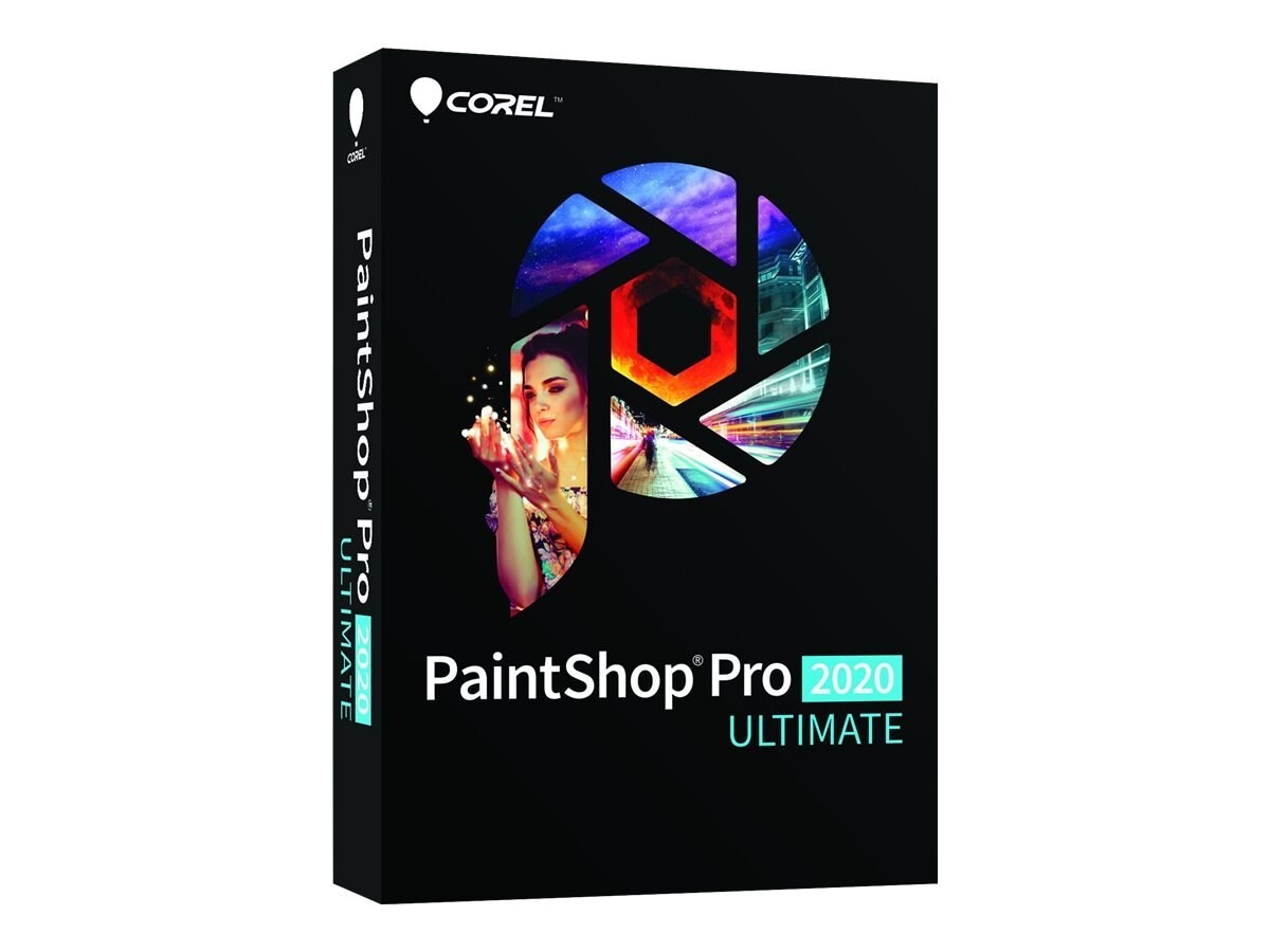 Corel PaintShop Pro 2020 Ultimate - Box Pack - 1 User - Mini Box Packing