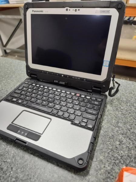 Panasonic Ex Demo Unit. Panasonic Toughbook CF-20 MK2 I5-7Y57, 8GB 256GB SSD, 10.1" Detachable, Rear Camera, 4G With 30P GPS, W10P, 6 Mo Warranty