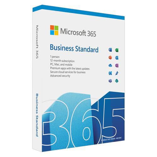 Microsoft 365 Business Standard - Box Pack - 1 User, 5 Device - 1 Year