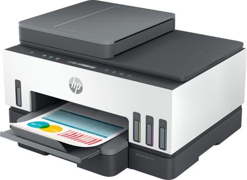 HP 7305 Wireless Smart Tank Inkjet Multifunction Printer - Colour - Grey