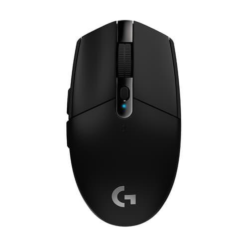Logitech G305 Mouse - Wi-Fi - Black