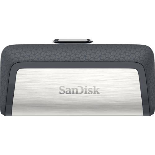 SanDisk Ultra Dual 64GB Usb-A / Usb-C Svart, Silver