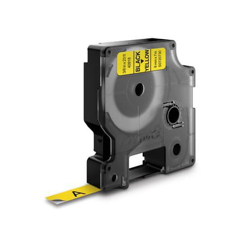 Dymo Tape D1 9MM Svart/Gul