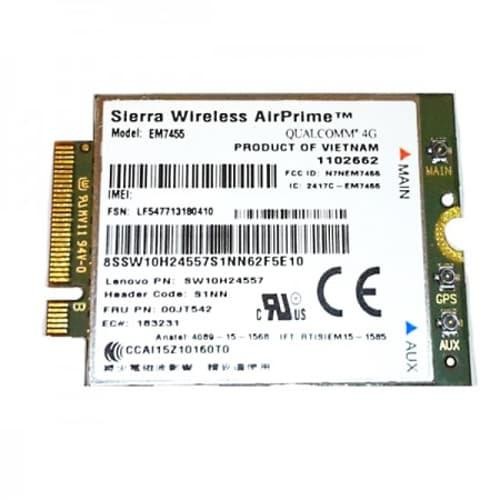 Lenovo AirPrime EM7455 Radio Modem