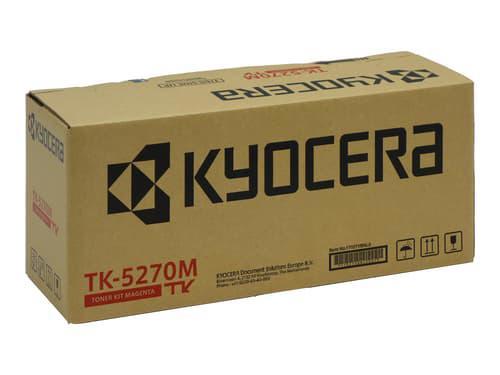 Kyocera TK-5270M Original Laser Toner Cartridge - Magenta Pack