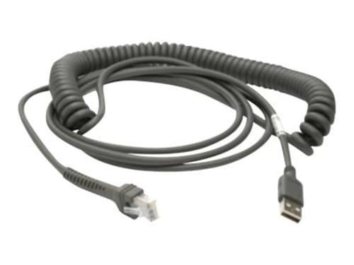 Zebra Cba-U29-C15zbr USB-kablar Usb 2.0 4,57 M Usb A Svart 4.57M Usb-A Svart