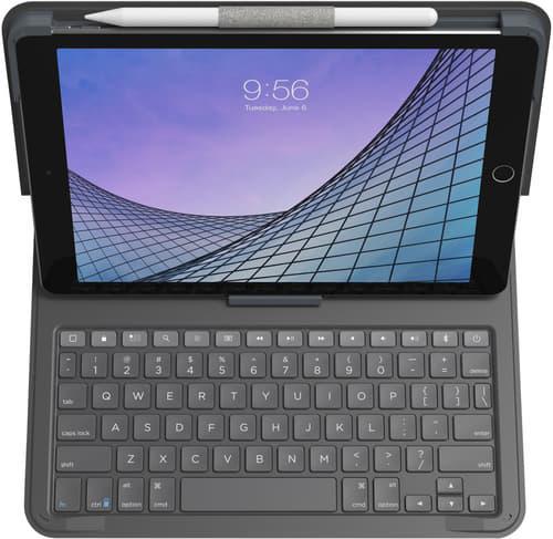 ZAGG Messenger Folio 2 Keyboard/Cover Case (Folio) for 25.9 cm (10.2") to 26.7 cm (10.5") Apple iPad (7th Generation), iPad Pro (2017) Tablet - Charcoal