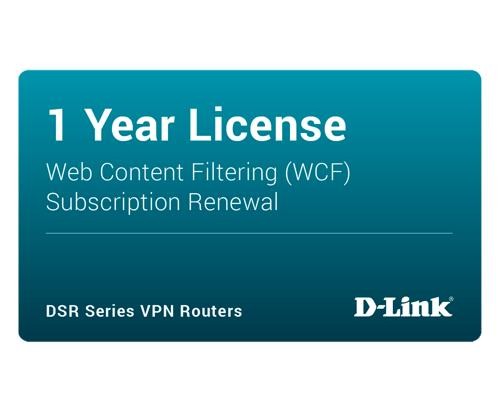D-Link Hardware Licensing for D-Link DSR-250 Unified Services Router - Subscription Licence - 1 Year License Validation Period