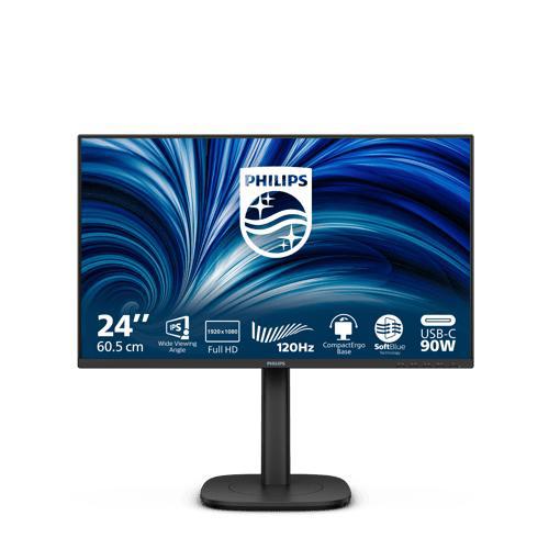 Philips 24B2U3301 24" Class Full HD LED Monitor - 16:9 - Black