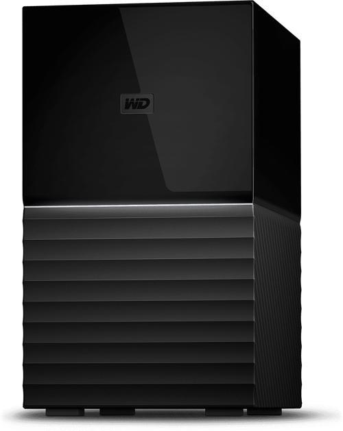 WD My Book Duo WDBFBE0280JBK 2 x Total Bays DAS Storage System - 28 TB HDD Desktop