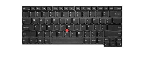 Lenovo Keyboard - Cable Connectivity - Proprietary Interface - Switzerland - Black
