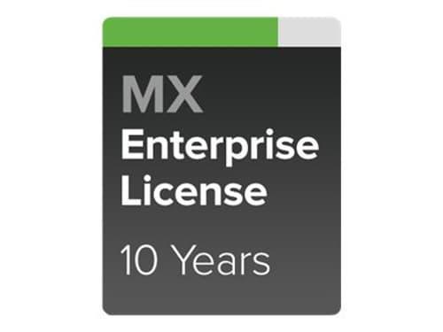 Meraki Enterprise + 10 Years Enterprise Support - Subscription Licence - 1 Security Appliance - 10 Year