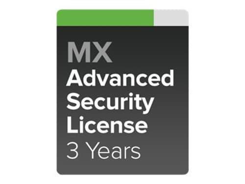 Meraki Advanced Security + 3 Years Support - Subscription Licence - 1 License - 3 Year