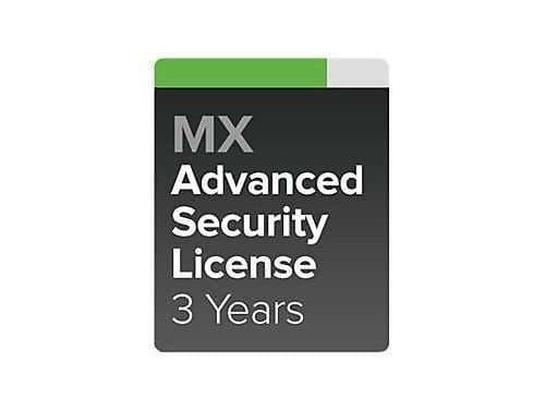 Meraki Advanced Security + 3 Years Enterprise Supp - Subscription Licence - 1 Security Appliance - 3 Year
