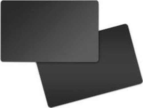 Zebra Printable Multipurpose Card - Black