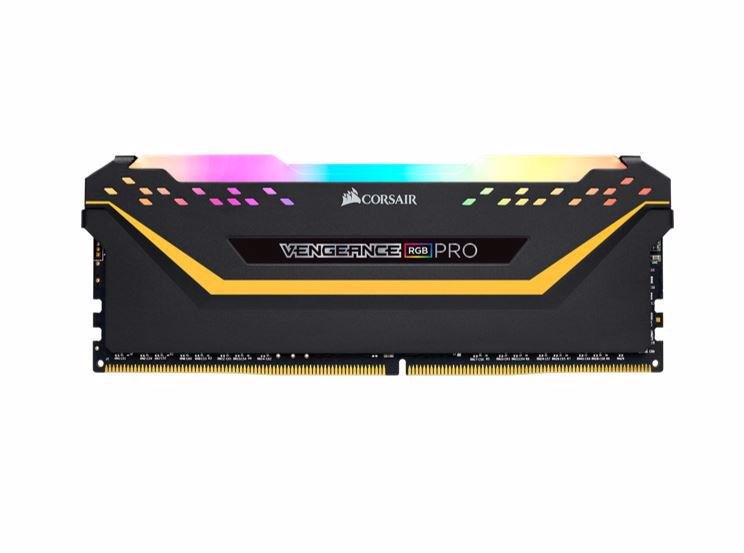 Corsair Vengeance RGB Pro 16GB (2x8GB) DDR4 3200 (PC4-25600) C16 Desktop Memory, Black