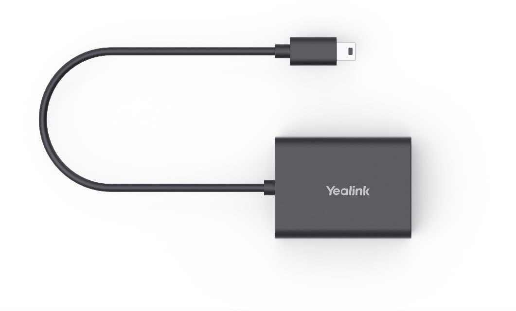 Yealink Ehs62 Wireless Headset Adapter For WH62/3, Compatible With Unify/Mitel/YealinkT27G/T29G/T4XG Desk Phones