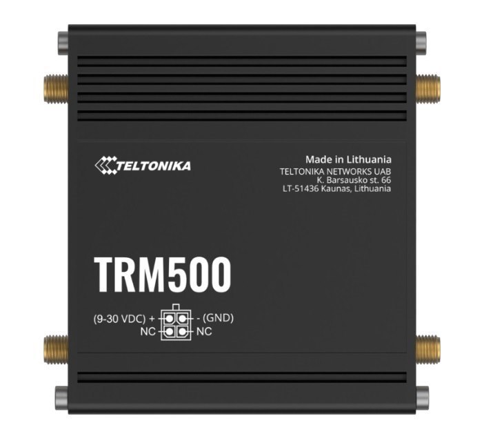 Teltonika TRM500 Industrial Cellular Modem, 5G (3.4 GBPS) & 4G (Cat19), With Usb Type-C, Psu Included