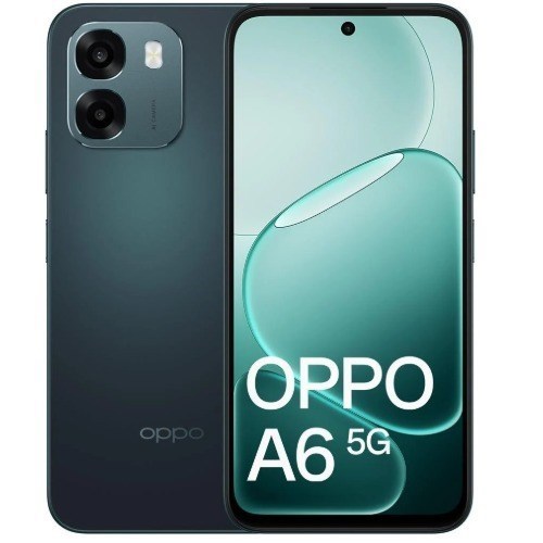 Oppo A6 5G 256GB - Sapphire Black (Cph2831au Black)*AU Stock*, 6.75', HD+, 120Hz, 6GB/256GB, 50MP/8MP, Dual Sim, 6550mAh, 2 Years Warranty