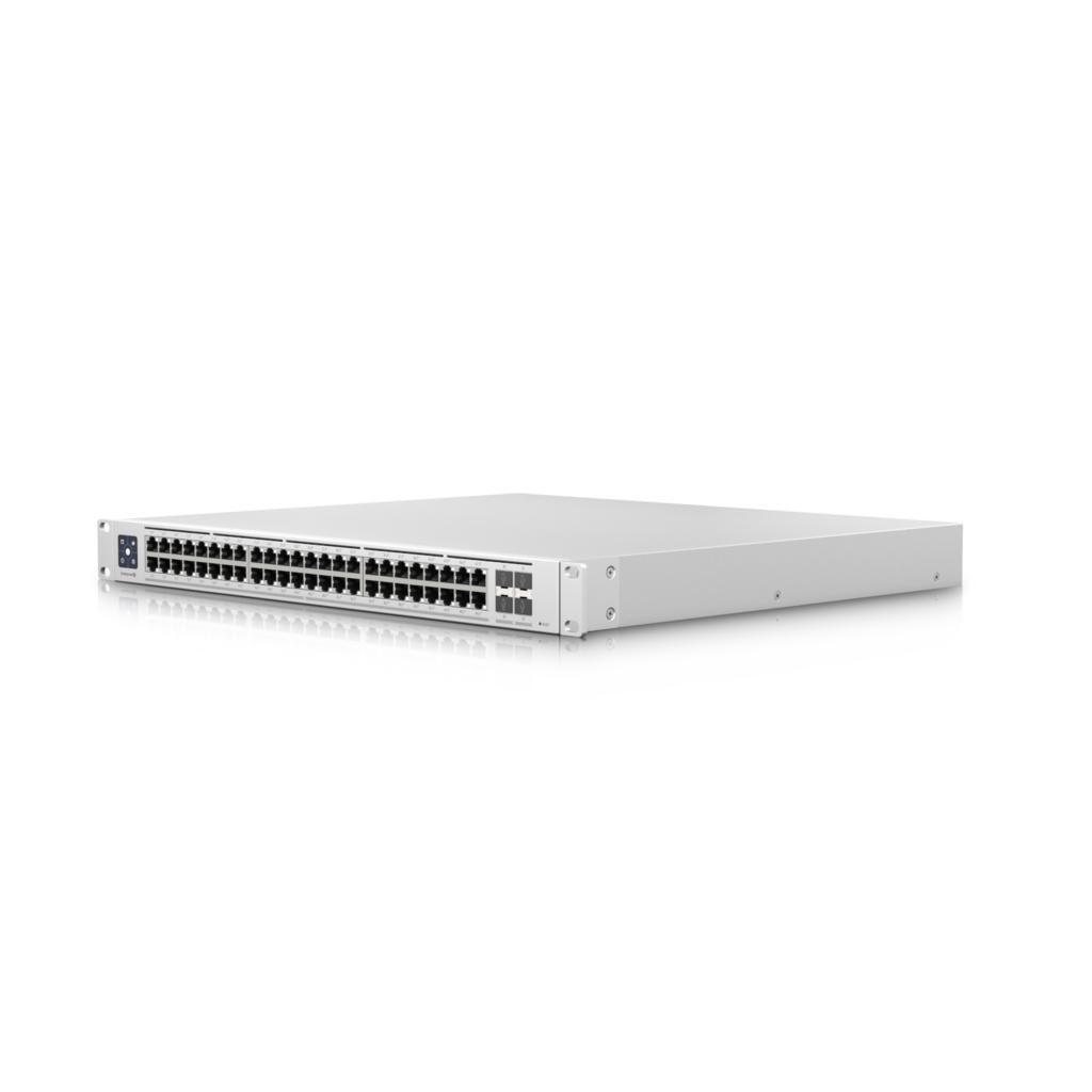 Ubiquiti Switch Enterprise 48-Port PoE+ 48x2.5GbE Ports, Ideal For Wi-Fi 6 Ap, 4X 10G SFP+ Ports For Uplinks, Managed Layer 3 Switch