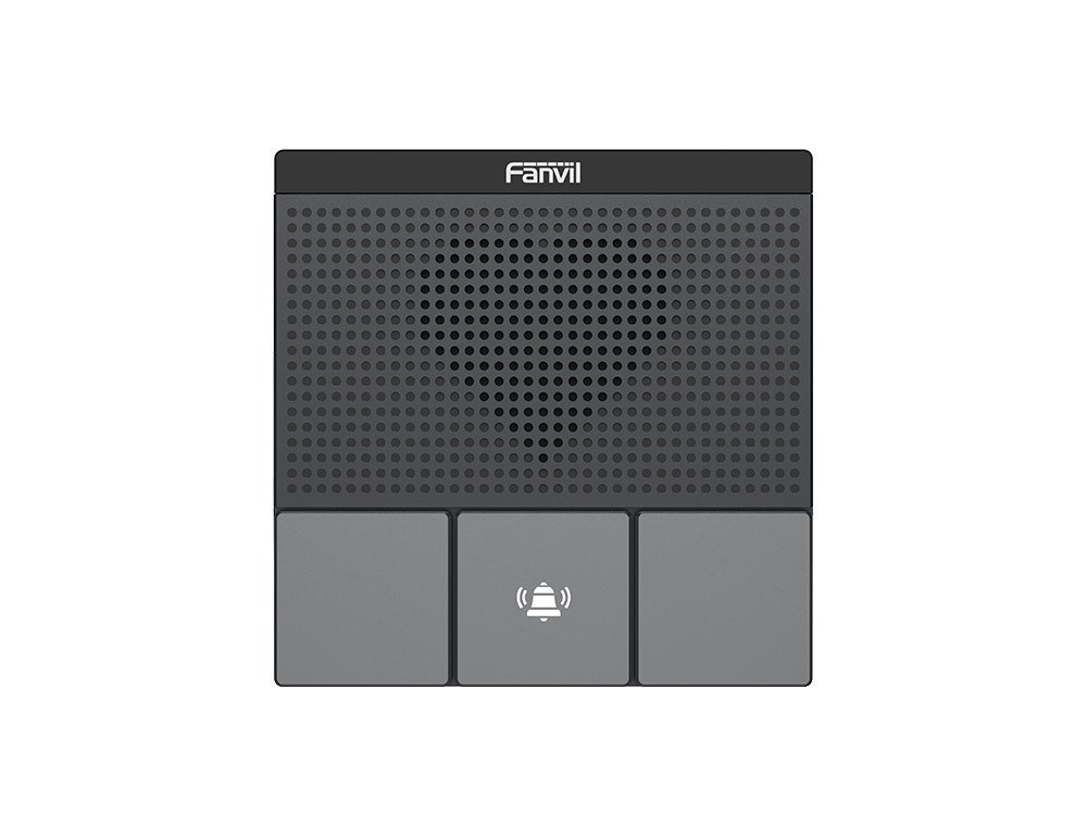 Fanvil A10 Series Sip Mini Intercom, 3-Button 2 Sip Accounts, Built-In 2.4G & 5G Wi-Fi, Ip54 Waterproof&Dustproof, HD Audio, Support PoE, Auto Answer