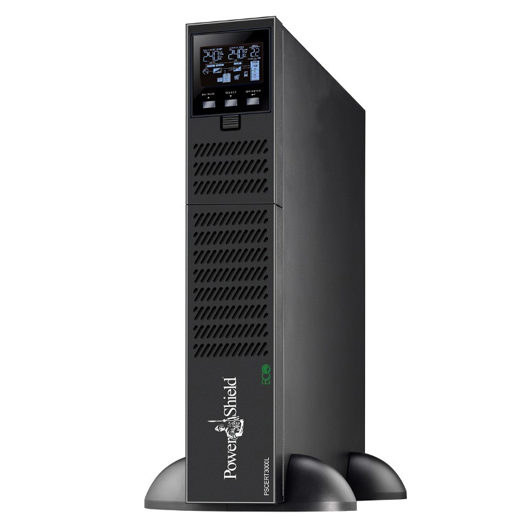 PowerShield Centurion RT 3000Va Long Run Model True Online Double Conversion Rack/Tower Ups, - Ext Battery Required (PSRTBB12)