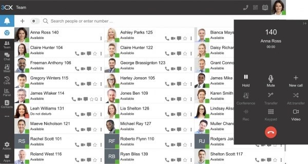 Business Voice 3CX Lite Unlimited User per Month - No hardware included (per user per month on a 12-month agreement)