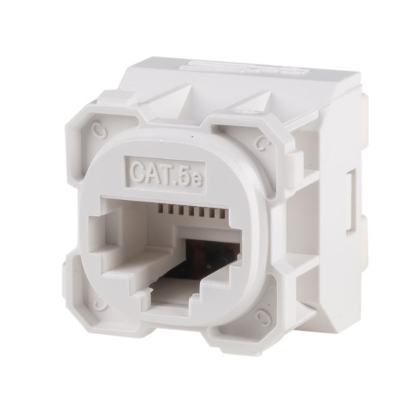 Amdex Fp-Jack C5e Cat5e RJ-45 Jack For Amdex Face Plates. T586a Wiring Only. Recommended For Use With RJ45 Plugs Only.