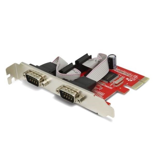 Unitek Y-7504 2 Port Serial Pci-E Card PCIe