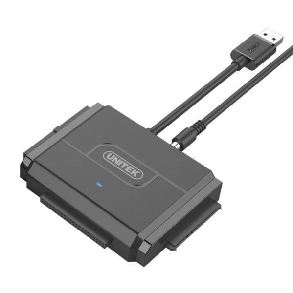 Unitek Y-3324 Usb3.0 To Ide+Sata Converter. Power Adapter & Usb3.0 Cable Included