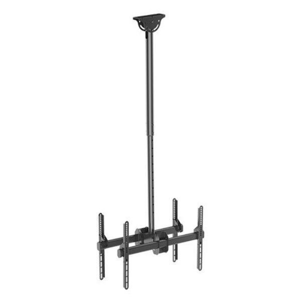 Brateck Lumi Plb-Ce946-01Ld Dual 37-70" Back-to-Back Flat Panel Ceiling Mounts For LCD/Plasma TV