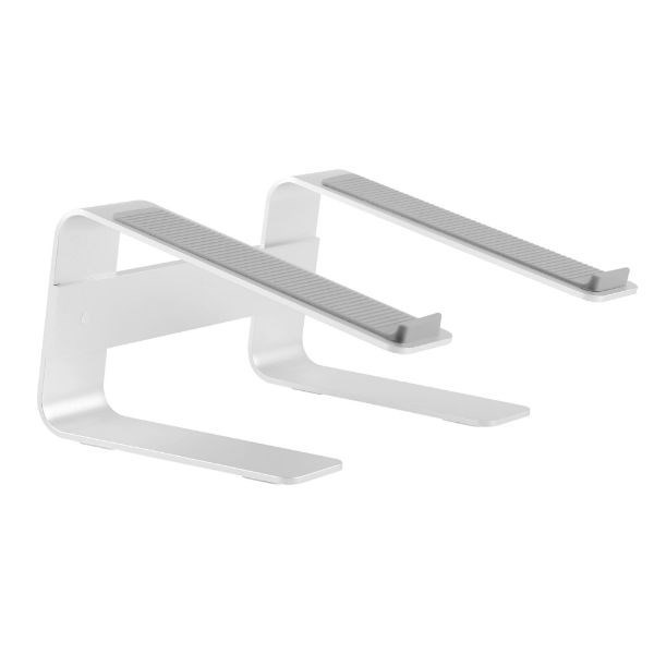 Brateck High-Rise Ergonomic Laptop Riser Stand Elevate The Screen To Eye Level For A Better Viewing Angle Sturdy All-Alluminium Body With A Sleek Lighter & Elegant Design