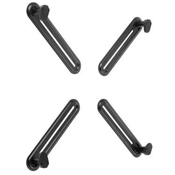 Brateck Lumi Xma-01 Universal Monitor Adapter Kit. For Monitors Without Vesa Holes. Fits Screens Thickness 25.5MM To 45.5MM. Mount To Vesa Mount 75X75 To 100X100MM.
