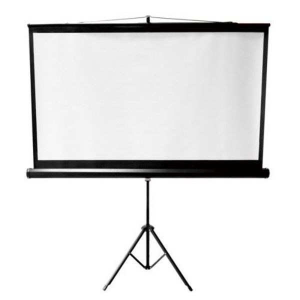 Brateck Lumi PSDB112 112" Projector Screen w/Tripod. 1:1 Aspect Ratio. 2x2m(W H).