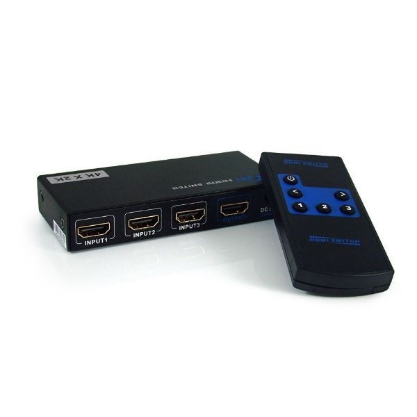 Lenkeng Lkv331a 3 In 1 Out 4K Hdmi Switch HDCP1.2 And Dvi-D Or Dvi-I Compliant.