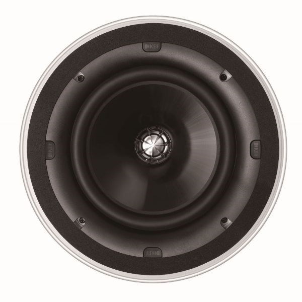 Kef Ultra Thin Bezel 8' Round In-Ceiling Speaker. 200MM Uni-Q Driver Array, 25MM Aluminium Dome Tweeter With Tangerine Waveguide. Magnetic Grille. Ip64 Certified. Sold Individually.