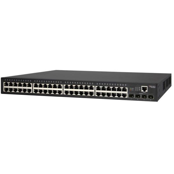 Edgecore 48 Gigabit PoE+ & 4 SFP Ports Managed L2+ Switch. Power Budget: 370W. 1X RJ45 Console Port. Comprehensive QoS, Enhanced Security With Port Security Limits.