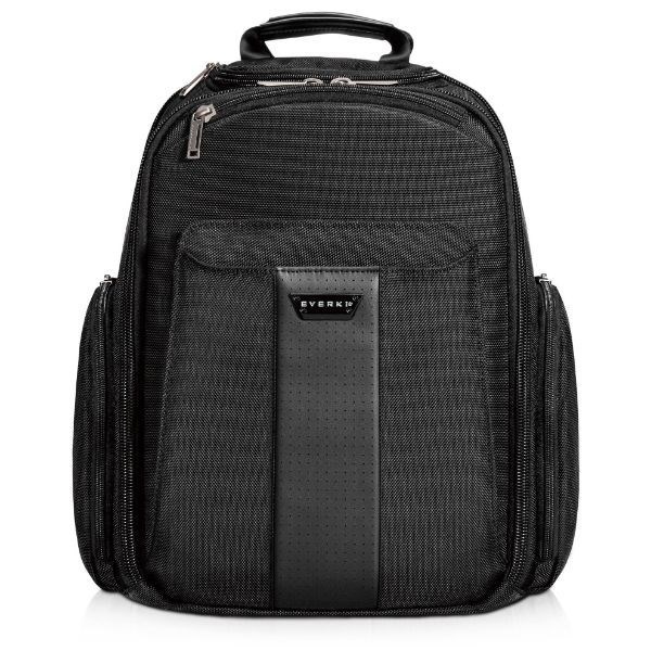 Everki Versa 2 Premium Travel Friendly 15' Laptop Backpack. Patented Corner-Guard Protection. Trolley Handle Pass-Through. Felt-Lined iPad/Pro/Kindle/tablet Pocket. Limited Lifetime Warranty.