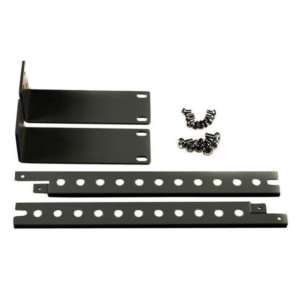 Rextron 19' Rackmount Kit For 4 Port KVM Switch. Black Colour.