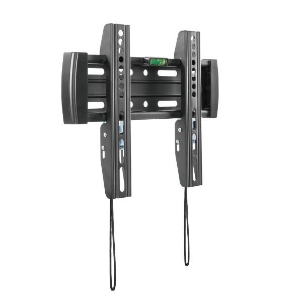 Brateck 23'-42' Flat Panel TV Wall Mount. Max Load: 50Kgs. Supports Vesa 100X100, 200X100, 200X200. Built-In Bubble Level. Colour: Black.