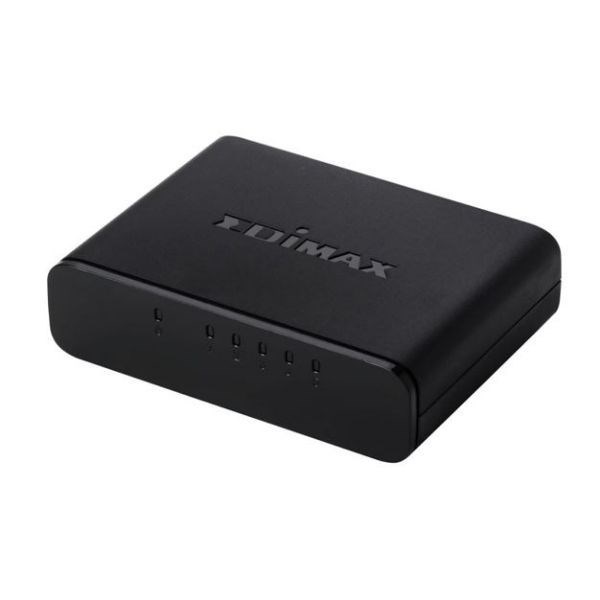 Edimax 5 Port 10/100 Fast Ethernet Desktop Switch. Perfect Solution For Home And Small Business. Full Duplex. Auto Energy Saving Functions. Plug And Play.